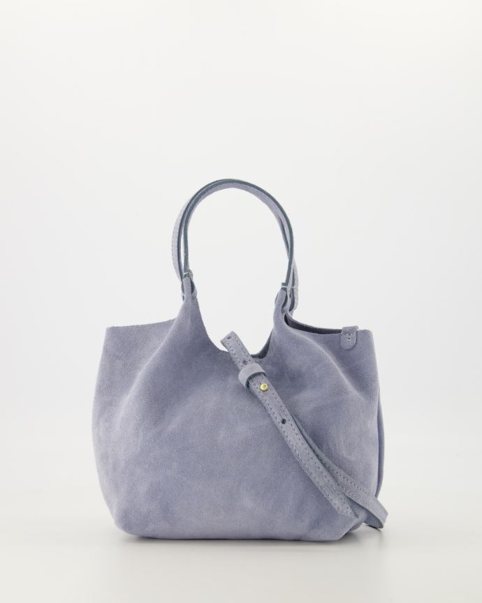 Baby Lou | Suede in jeansBlauw