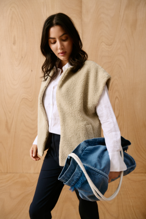 Saint Tropez | OdalisSZ Vest – Oatmeal