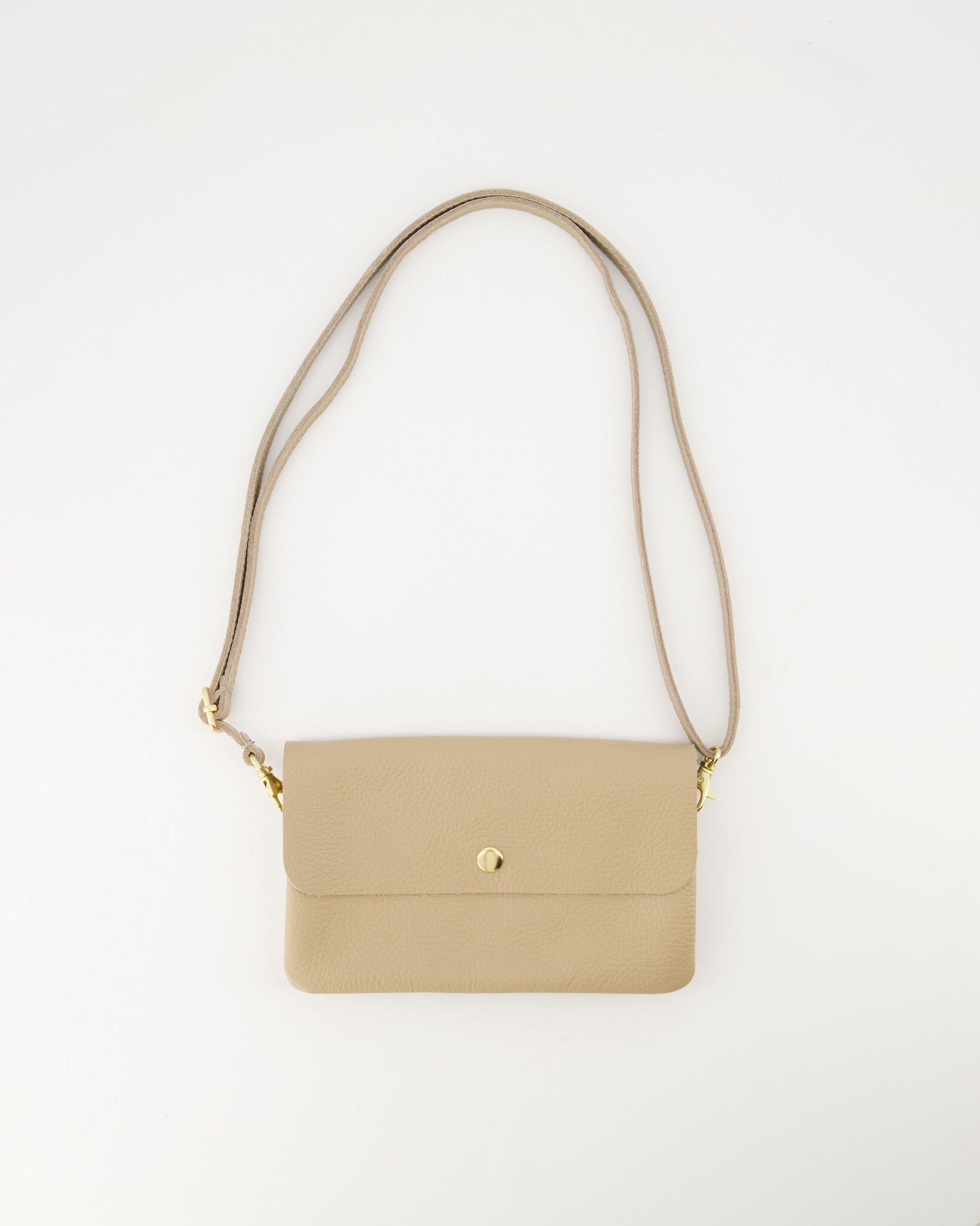 Misa | Crossbody Tas - Licht Taupe