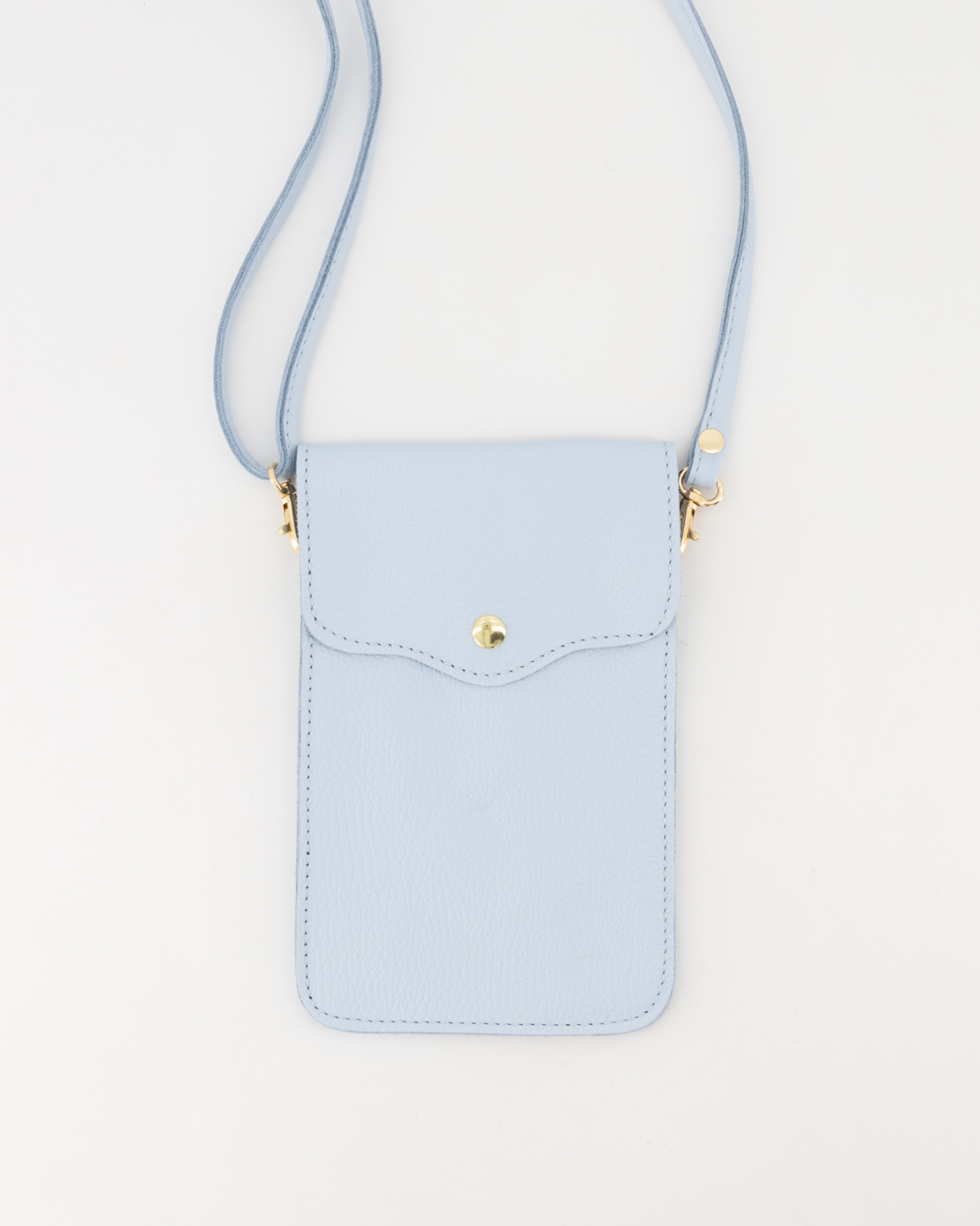 Pona 2.0 | Leren telefoontas - Celeste Blue