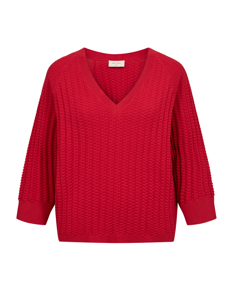 FREE/QUENT |  FQDODO Pullover - True Red