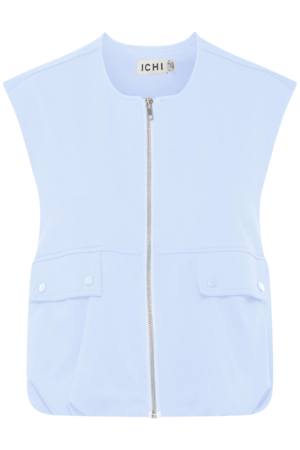 ICHI | IXKATE Waistcoat - Powder Blue