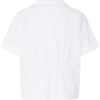 Achterkant Imana blouse met elastisch rugdetail