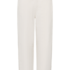 Witte Saint Tropez barrel jeans met hoge taille en losse pijpen gedragen in een casual outfit.
