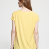 Bestseller ICHI Rebel t-shirt in Mellow Yellow. Achterkant