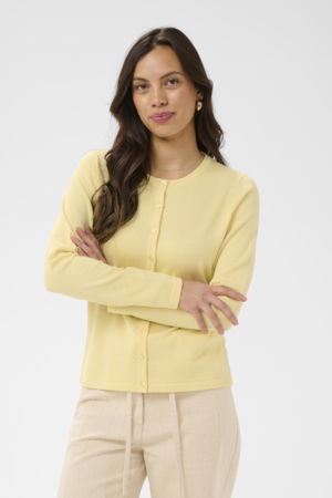 Saint Tropez | MilaSZ R-Neck Cardigan - Pineapple Slice Melange