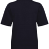 Gebreide polo dames korte mouw zachte knit