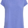 Bestseller ICHI Rebel t-shirt in Wedgewood. Voorkant