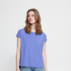 Bestseller ICHI Rebel t-shirt in Wedgewood. Voorkant