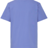 Palmer basic t-shirt in de kleur Wedgewood. Achterkant.
