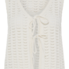 ICHI gehaakte top dames katoen zomer top mouwloos loose fit