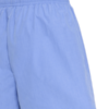 Lichtblauwe dames short van ICHI met elastische taille, trekkoord en losse pasvorm.