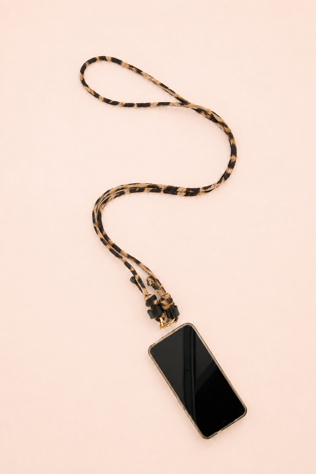 Telefoonkoord | Lio - Leopardprint