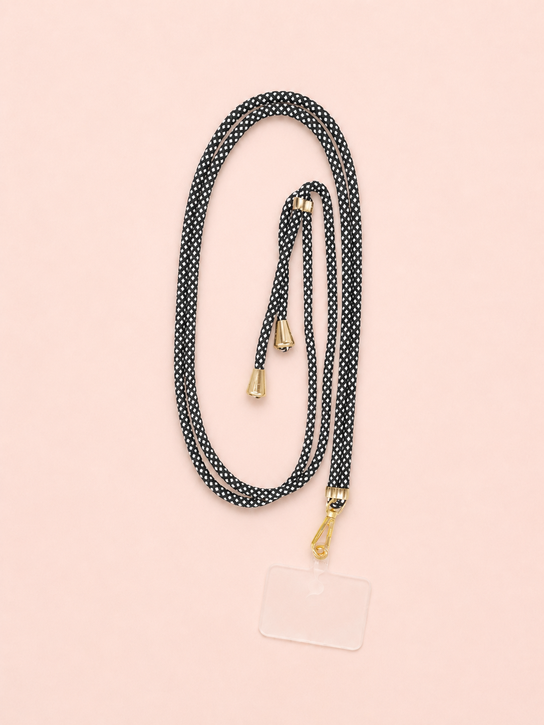 Telefoonkoord | Zwart & Wit Print