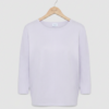 Shirt op licht houten hanger met Poush (2)