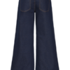 ICHI wide leg dames jeans in Denim met loose fit, lange wijde pijpen en klassiek 5-pocketmodel.