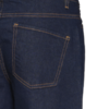 ICHI wide leg dames jeans in Denim met loose fit, lange wijde pijpen en klassiek 5-pocketmodel.