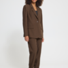 20125676_1908141_400 ICHI dames blazer met lange mouwen, reverskraag, enkele knoopsluiting en twee klepzakken.