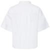 ICHI IHLELAYA boxy blouse met korte wijde mouwen, borstzak, knoopsluiting en hartvormige cut-outs