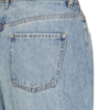 20126388_200928_300 ICHI IHMILANA Barrel Jeans in Washed Medium Blue met hoge taille, ruime ronde pijpen en stiknaden op kniehoogte