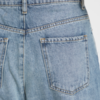20126388_200928_360 ICHI IHMILANA Barrel Jeans in Washed Medium Blue met hoge taille, ruime ronde pijpen en stiknaden op kniehoogte
