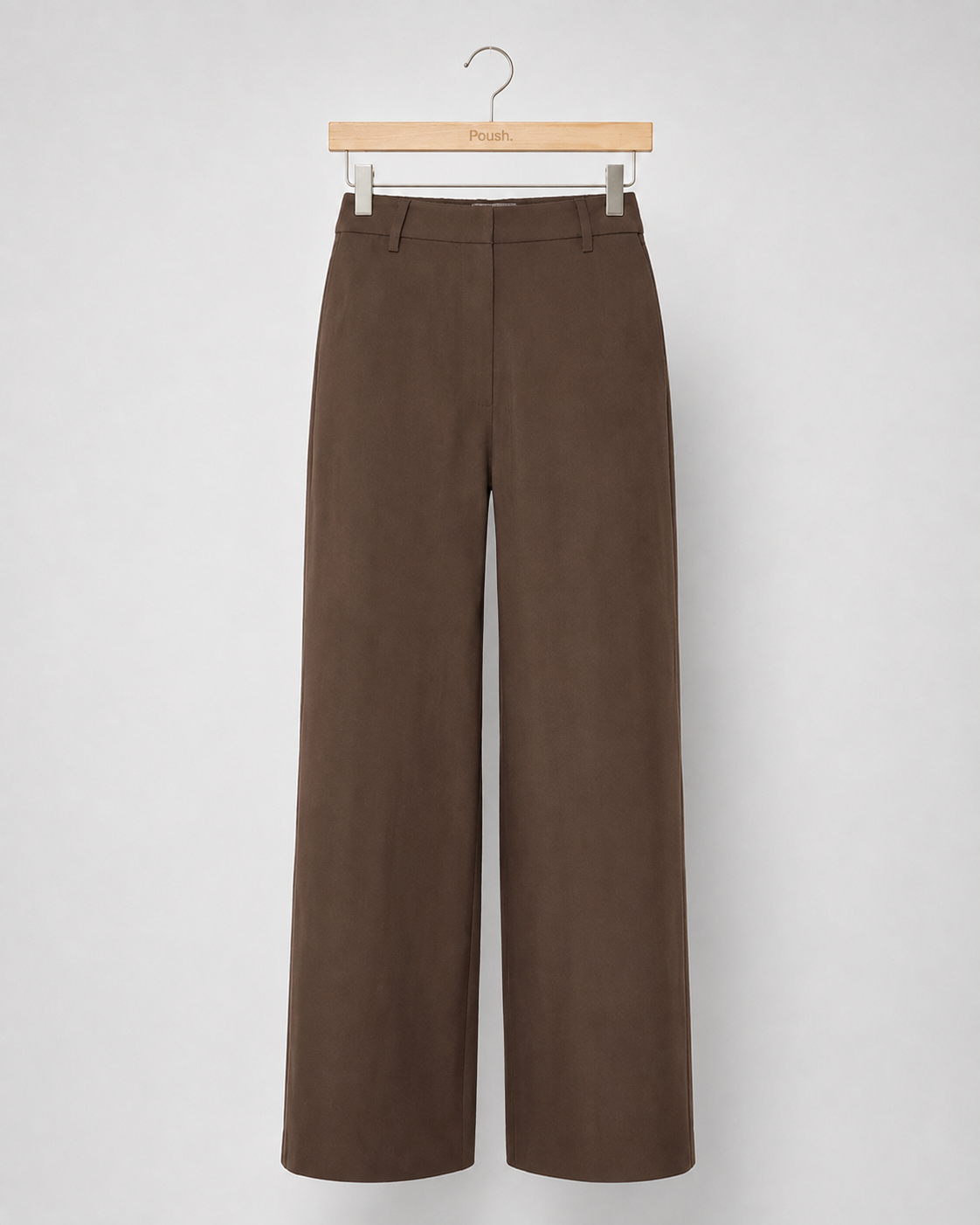 ICHI | IHFAVA Wide Leg Pantalon - Slate Black Melange