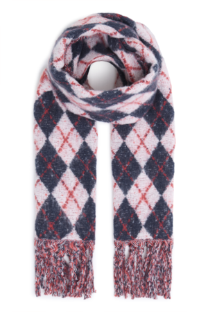 ICHI | IADAHLIA Scarf – Total Eclipse