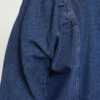 20126565_200928_360 ICHI IHAlva SH2 denim shirt in Washed Medium Blue met lange mouwen, knopen en geplooide schouders.