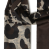 20126781_190915_310 ICHI IAEdeline Scarf in Coffee Bean met patchwork dierenprint in bruin, beige en zwart.