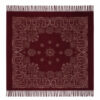 24-hs-vierkante-paisley-sjaal-met-franjes-77478-105x105-cm Vierkante paisley sjaal met bloemmotieven en lange franjes, formaat 105 x 105 cm.
