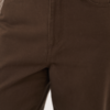 Saint Tropez JoannSZ loose-fit jeans in Chocolate Brown met hoge taille en rechte pijpen.