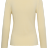 30514819_130513_200 Saint Tropez OlaliaSZ fitted longsleeve in Frozen Dew met ronde hals, fijne ribstructuur en golvende boorden