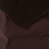 Saint Tropez AlulluSZ Scarf in chocolade bruin melange met een royale driehoekige vorm.