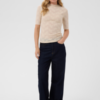 30515471_110510_400 Saint Tropez TadeaSZ aansluitende top in Afterglow met ronde hals, structuur en halflange mouwen.
