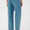 30515477_600104_550 Saint Tropez TeraSZ loose-fit jeans in Medium Blue Denim met hoge taille en rechte cropped pijpen.