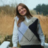 Camp_AUTUMN 26_2026 AW_FREEQUENT_211715_8602_1 211721_1400_1 211744_1000_1 Freequent FQMALAY-SHIRT in Star Off-white met rucheskraag, knoopsluiting, borstzak en lange mouwen.