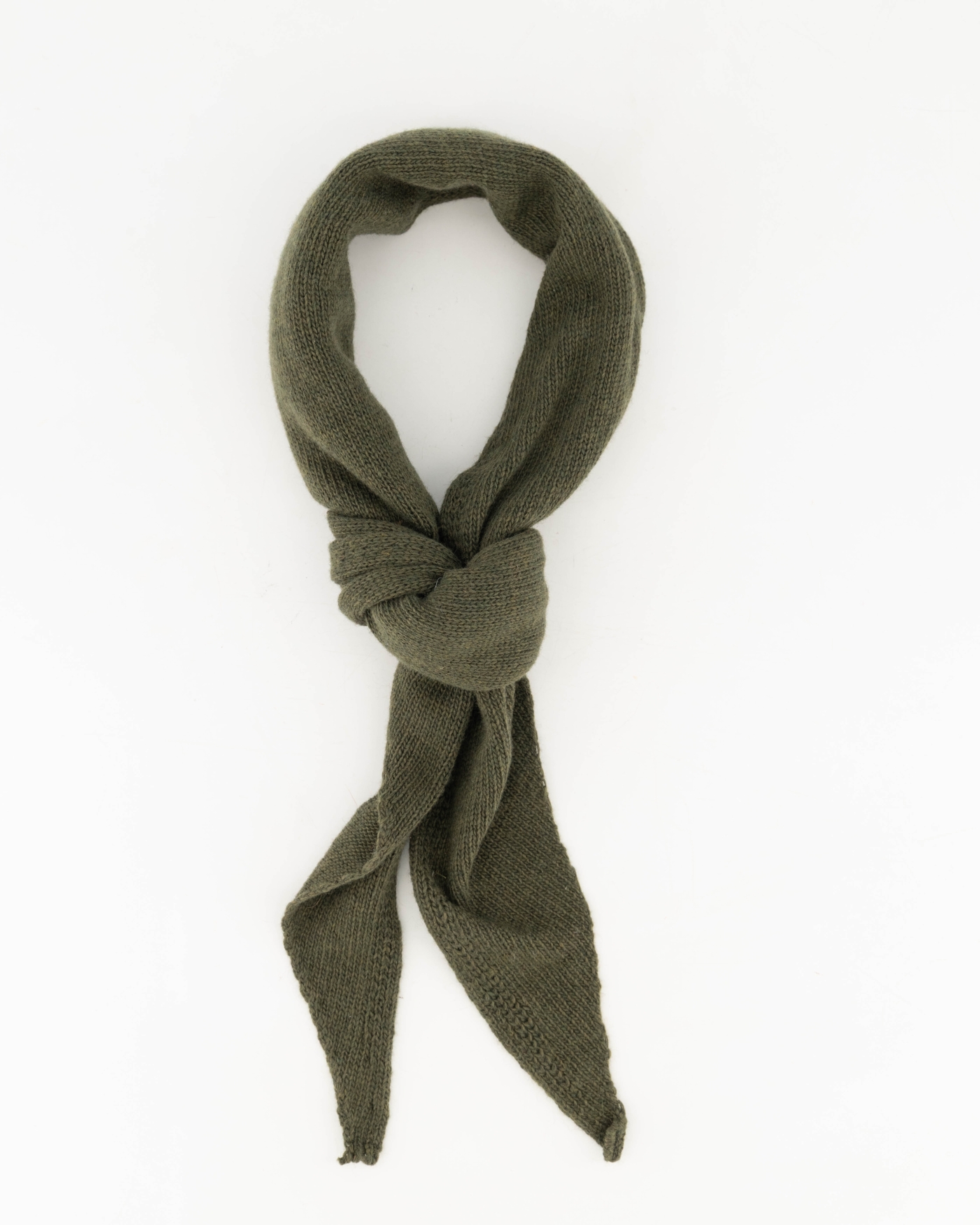 Teatro Kaia gebreide driehoeksjaal van een zachte cashmere blend.