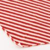 Kaia streep rood 2 Teatro Kaia gebreide driehoeksjaal van een zachte cashmere blend.