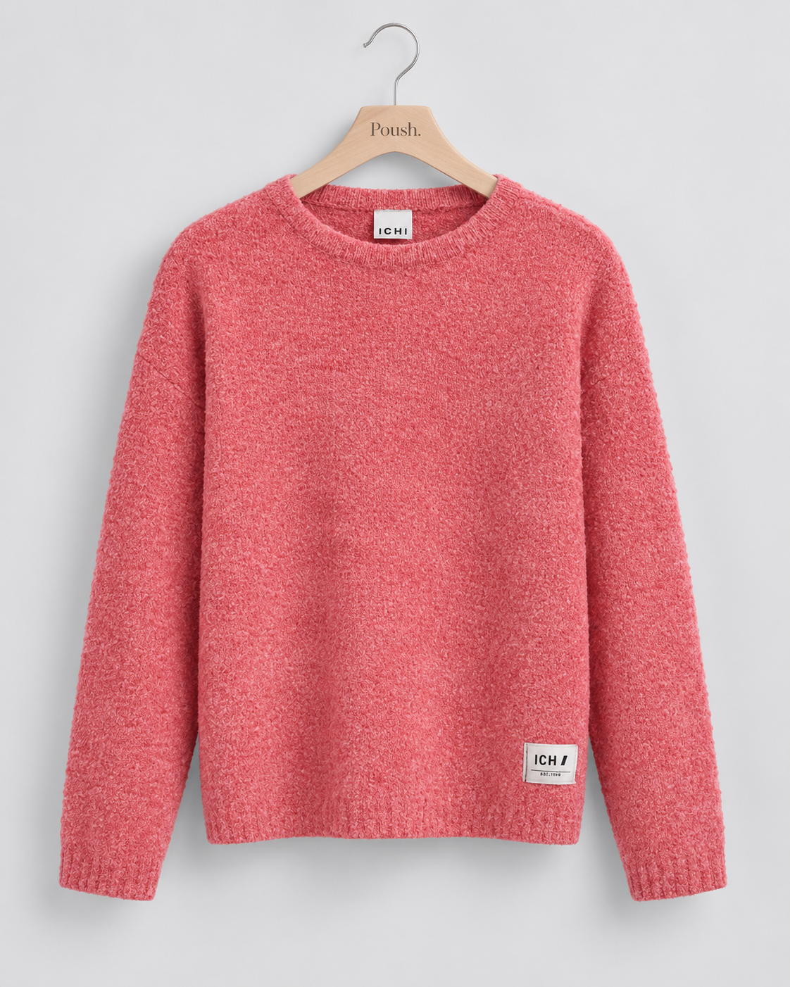 ICHI | IHBLARISA Pullover - Fruit Dove