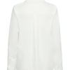 packshot_2_206949_1020_Back_1_FQFLYNN-SHIRT Off-white (1) Freequent FQFLYNN-SHIRT in Off-white met losse pasvorm, klassieke kraag, knoopsluiting en brede manchetten.