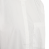 packshot_2_211721_1400_Details_1_FQMALAY-SHIRT Star Off-white Freequent FQMALAY-SHIRT in Star Off-white met rucheskraag, knoopsluiting, borstzak en lange mouwen.