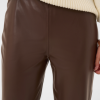 30512961_190912_350 Saint Tropez DowieSZ Flared Pants in Chocolate Brown met elastische tailleband en lange, licht uitlopende pijpen.