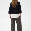 30515581_193924_550 Saint Tropez UminaSZ Pullover in Night Sky met hoge col, boxy pasvorm en wijde driekwartmouwen.